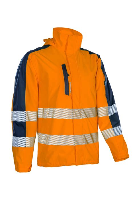 HOTARU Veste De Pluie Softshell De Travail Orange FLuo COVERGUARD