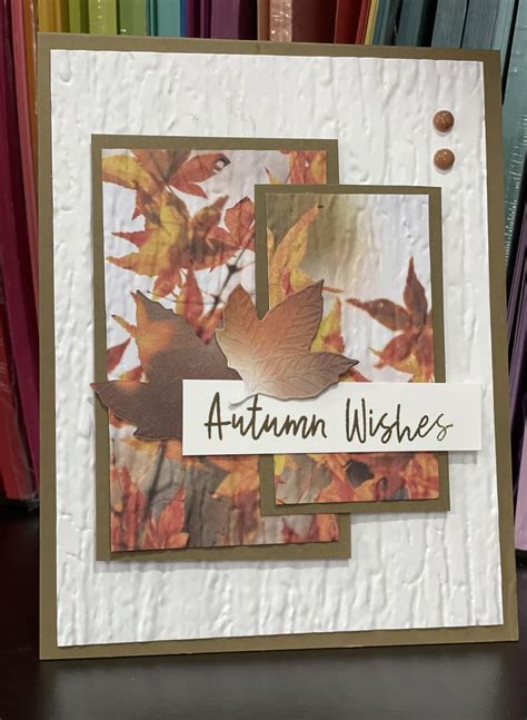 Stampin Up All About Autumn Fruitful Blessing Card For Happy Inkin