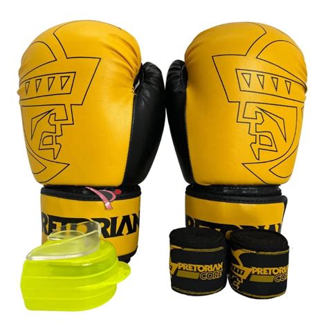 Resgate Store Kit Boxe Luva De Boxe Muay Thai Oz Core Bandagem