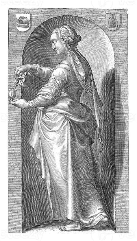 Temperance Temperantia Jan Saenredam After Hendrick Goltzius