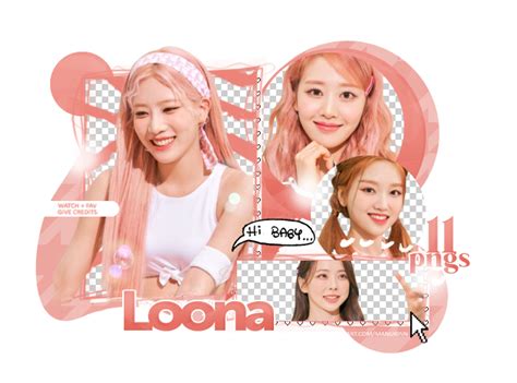 Pack Png Loona 2023 Seasons Greetings By Manukinn On Deviantart