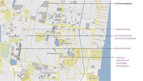 From Wikimapia Bollineni Hillside Global Hospital Nps International