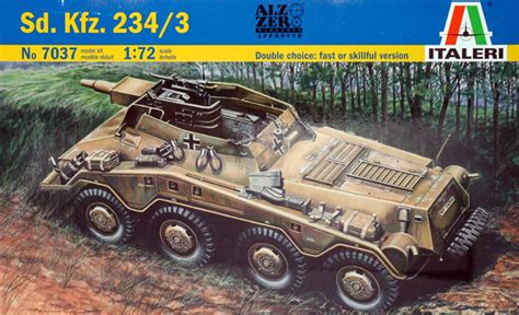 Sd Kfz 234 3 Review By Glen Porter Italeri 1 72