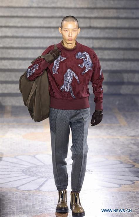 Milan Men S Fashion Week Fall Winter Kicks Off Xinhua