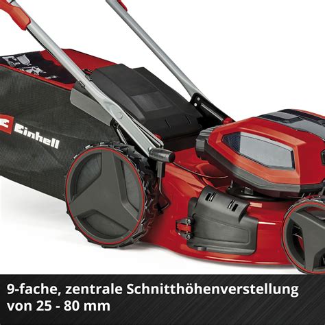 Einhell GP CM 36 52 S Li BL mit 4 Akkus 5 2 Ah und 2 Ladegeräten ab