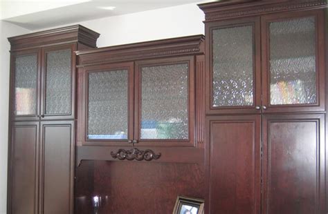 Calgary Pattern Frameless Glass Cabinet Doors Ac Glass And Mirror