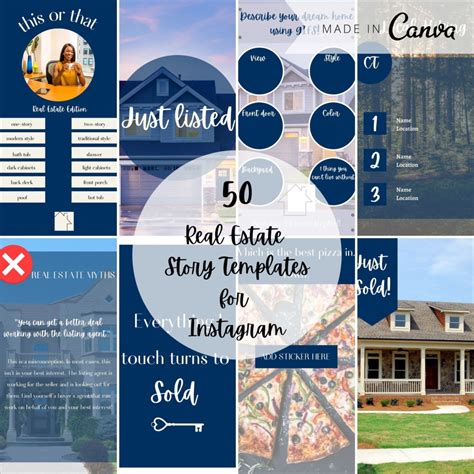 50 Instagram Story Post Templates For Real Estate Agents Story Posts