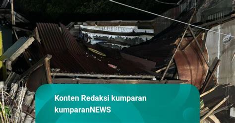 Pipa Pdam Di Bandung Jebol Air Hantam Permukiman Warga Rumah Rusak