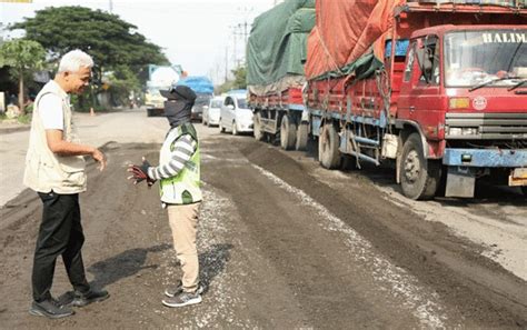 Ganjar Anggarkan Rp437 Miliar Untuk Penyelenggaraan Jalan Tahun Ini