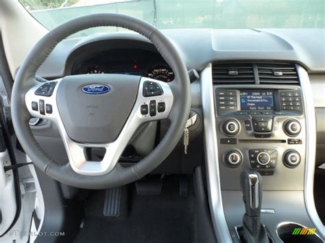 2012 Ford Edge Sel Ecoboost Medium Light Stone Dashboard Photo