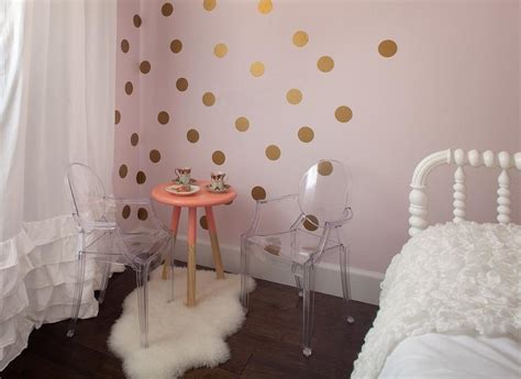 Pink And Gold Girl Room Wall Decor Leadersrooms