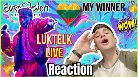 Silvester Belt Luktelk REACTION Lithuania EUROVISION 2024 My Winner