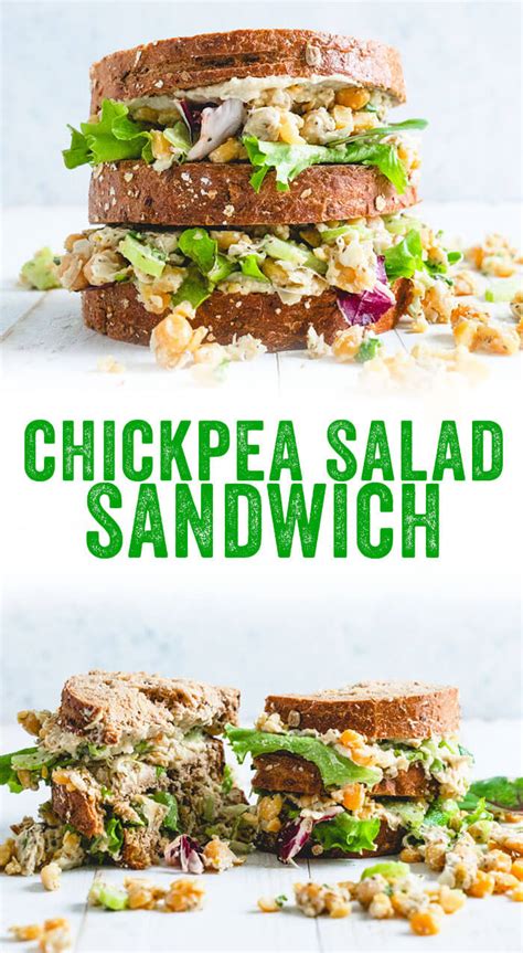 Easy Chickpea Salad Sandwich A Couple Cooks