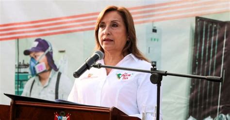 Dina Boluarte Anuncia Que El Viernes Presentar Un Balance Por Los