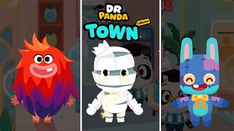 Dr Panda Town Collection Find All Secret Monster Mall Location 🏬