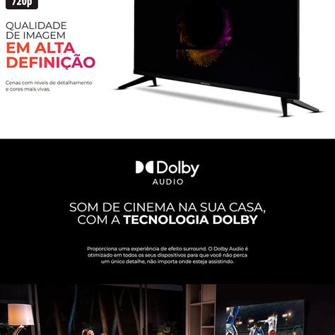 Smart Tv Aiwa Hd Aws Tv Bl A Ponto