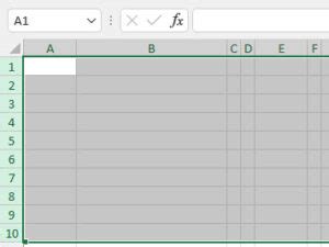 Redimensionar Varias O Todas Las Filas Columnas A La Vez En Excel Y