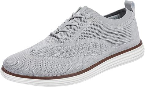 Bruno Marc Mens Mesh Oxford Shoes Casual Dress Sneakers Wingtip Oxford