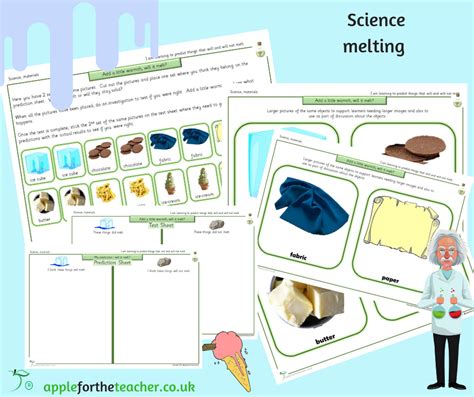 Melting Predict And Test Science Apple For The Teacher