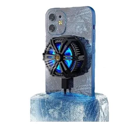 Enfriador Magnetico De Telefono Ventilador Rgb Cooler Gamer Meses Sin