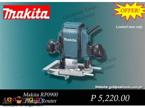 Makita Rp0900 Plunge Type Wood Router