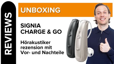 Unboxing Review Signia Pure Charge Go T Ax H Rger T Entdecken