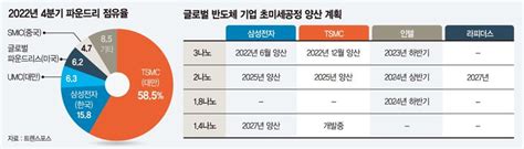 삼성전자 Tsmc 2나노 전쟁에 인텔·라피더스도 출사표 美 보조금 덫에 걸린 K반도체 파이낸셜뉴스