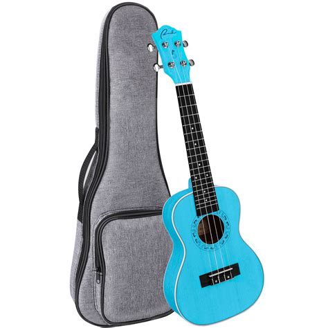 Concert Ukulele For Beginner Adults Sky Blue 23 Inch