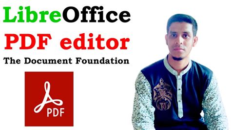 How To Use LibreOffice Bangla PDF Editor Best Free PDF Editor Tools