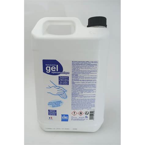 Gel Hydroalcoolique King En Bidon De 5L