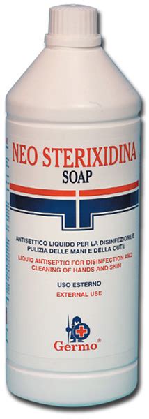 Sapone Liquido Disinfettante Mani Neo Sterixidina Con Clorexidina Lt