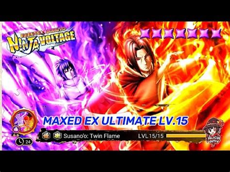 Itachi Uchiha Reanimation EX Ultimate LV 15 Showcase NxB NV YouTube