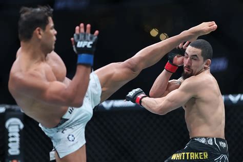 Robert Whittaker Recuerda La Terrible Patada Que Le Conect Paulo Costa