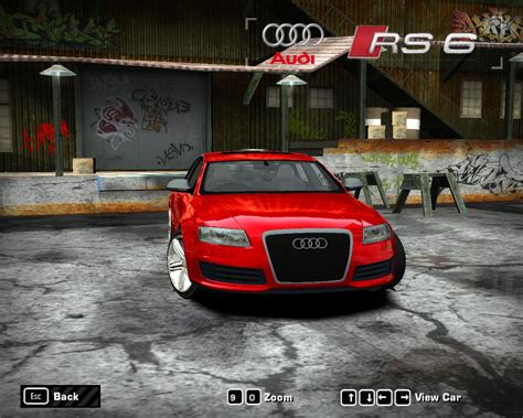 Need For Speed Most Wanted Car Showroom Lrf Modding S Audi Rs