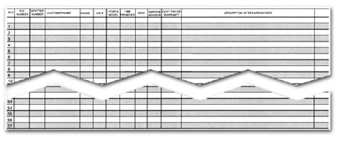 Route Sheets Appointments Pad Item 162 Dealership Apparel And Supplies