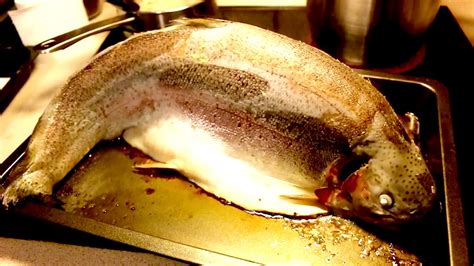 How To Cook A Whole Rainbow Trout Youtube