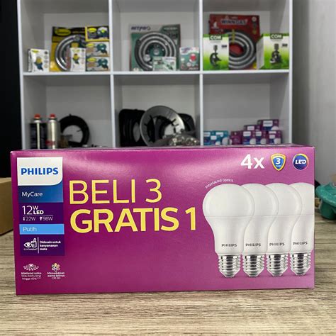 Jual Multipack Philips Mycare Ledbulb W W W W W W Pcs K