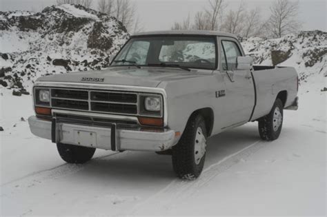 1989 Dodge Ram D250 Cummins Turbo Diesel Long Box 2500 Pickup 1st Gen 3