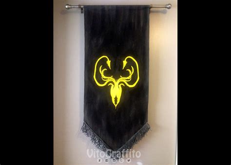 House Greyjoy Sigil Banner Game of Thrones | Etsy