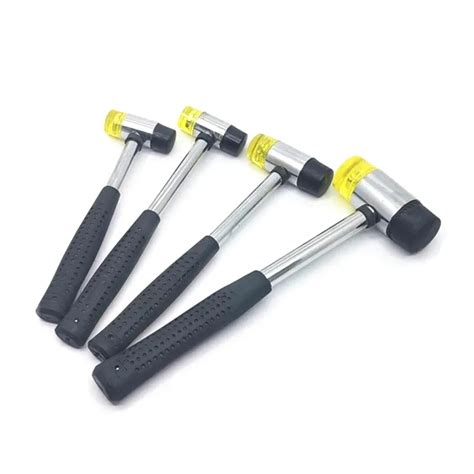 Double Face Soft Tap Rubber Hammer Mm Multifunctional