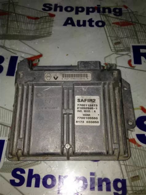 Ecu Moteur Engine Ecu Renault Twingo Clio Sagem Code Eur