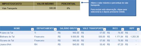 Modelo De Folha De Pagamento Online Excel IEmpresas Khondrion