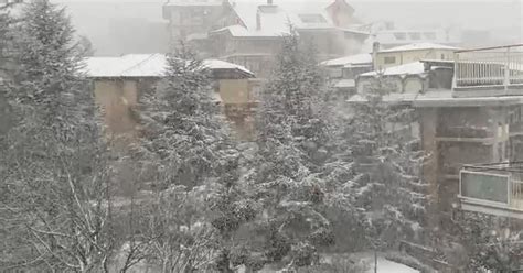 Dal Primo Pomeriggio La Neve Scende Abbondantemente A Campobasso E Nell