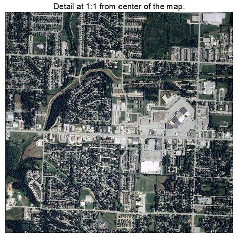 Aerial Photography Map of Rogers, AR Arkansas