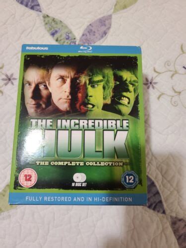 The Incredible Hulk Complete Collection 16 DISC BOX SET Blu Ray