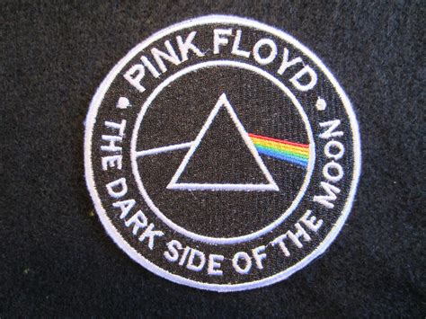 Pink Floyd Iron On Patch Pink Floyd Dark Side Of The Moon Etsy