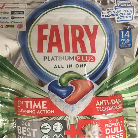 28x Fairy Platinum Plus All In One Dishwasher Tablets 2 Packs Of 14