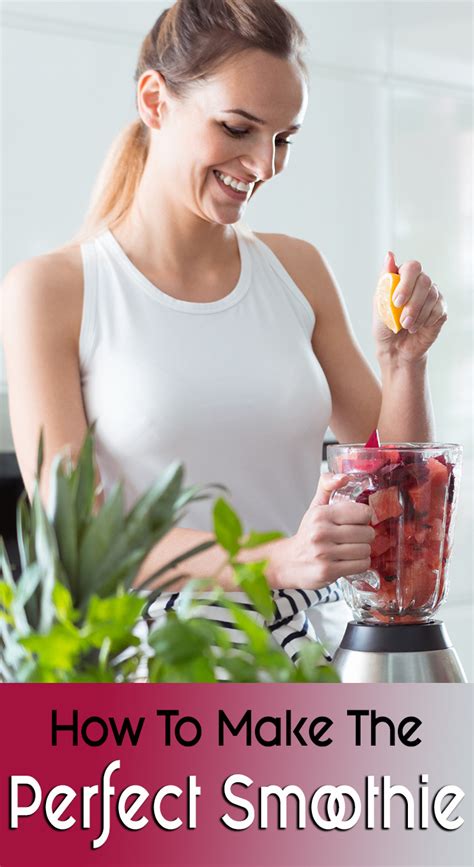 Quiet Corner Smoothie Tips How To Make The Perfect Smoothie Quiet Corner