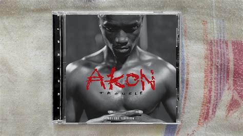 Akon Trouble Deluxe Edition CD UNBOXING YouTube