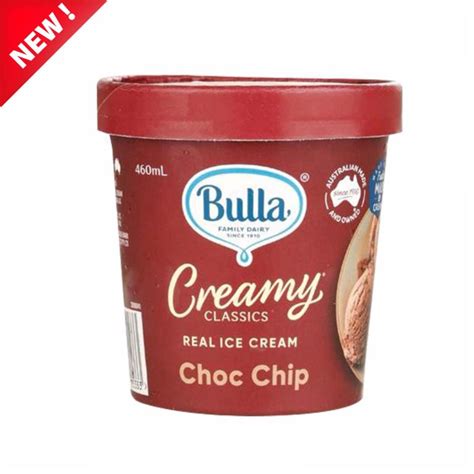 Bulla Creamy Classics Ice Cream Choc Chip Global Food Products